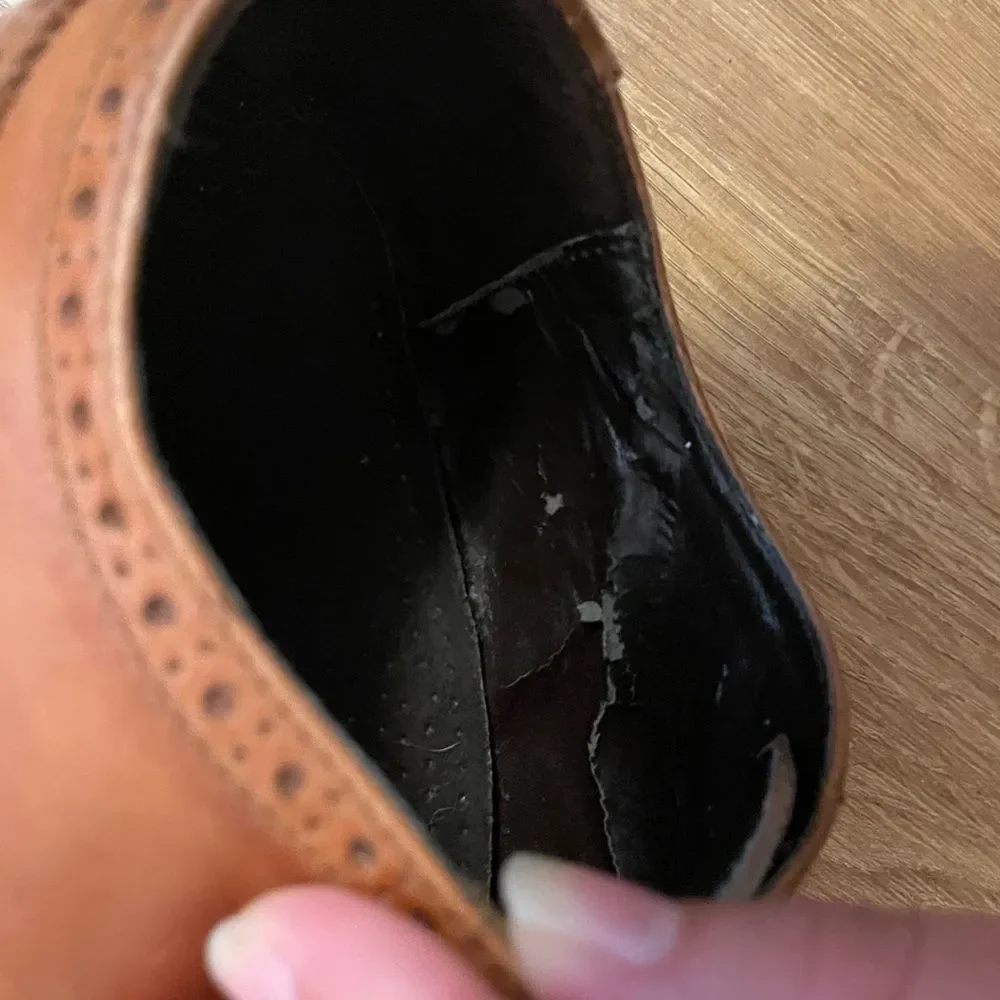 Cole Haan Men's Williams Wingtip Oxford British Tan Style C12210 Size 10